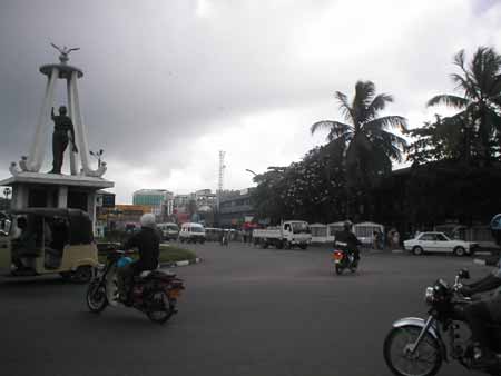 Galle main roundabout